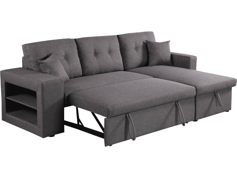 Convertible corner sofa  "Axel" - Grey