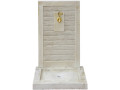 ETNA" fountain - reconstituted stone - 57 x 42 x 87 cm Beige - Beige