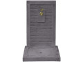 ETNA" fountain - reconstituted stone - 57 x 42 x 87 cm Beige - Grey