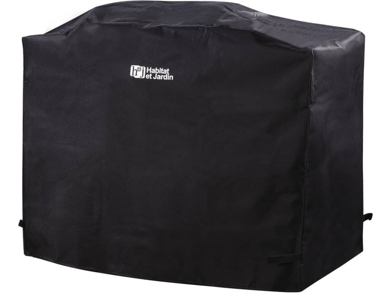 Barbecue cover  "Festa 4" - 107x52 cm - Black