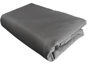 Kensington" curtain for bioclimatic pergola - 3 x 5 m - Grey