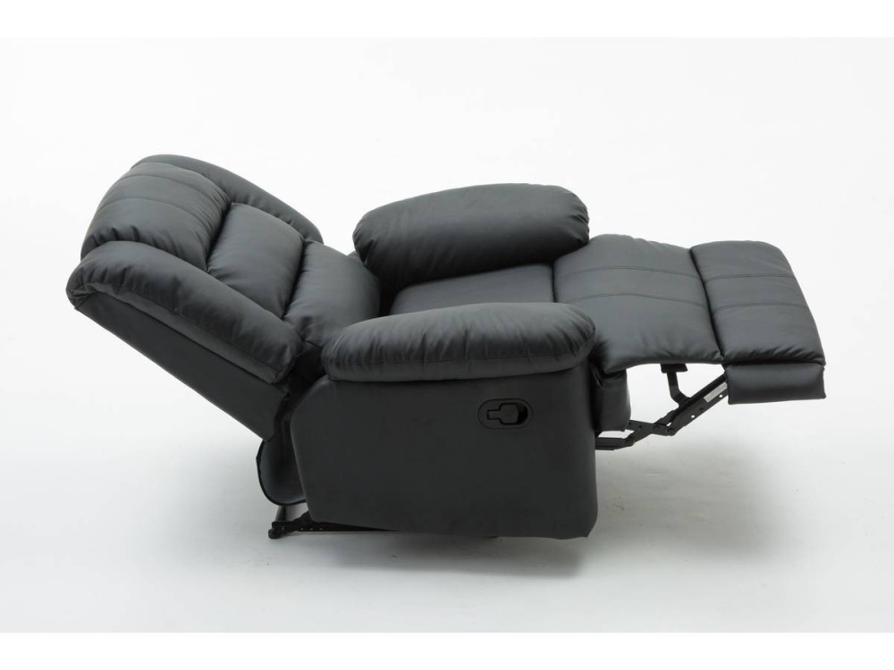 "Buckingham" relax armchair - Black