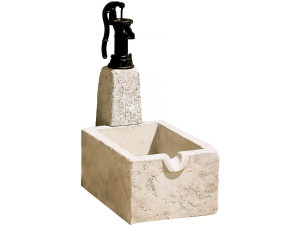 RETRO" fountain - Reconstituted stone - 43 x 73 x 95 cm