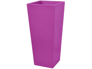 Carreo" flower pot - 38.5 x 38.5.x h.85 cm - Magenta
