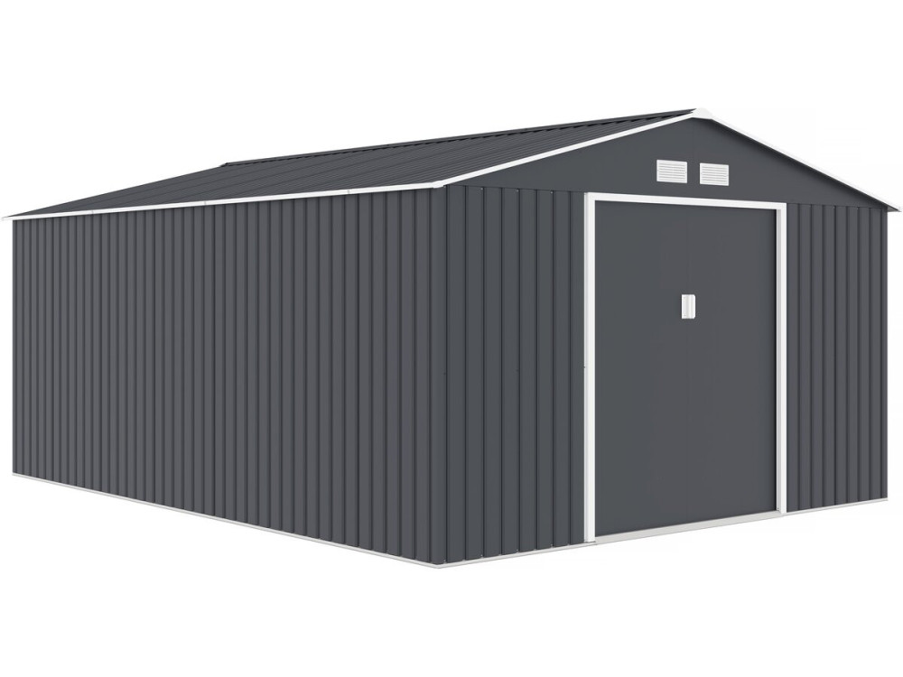 Vegas metal garden shed - 15 m²