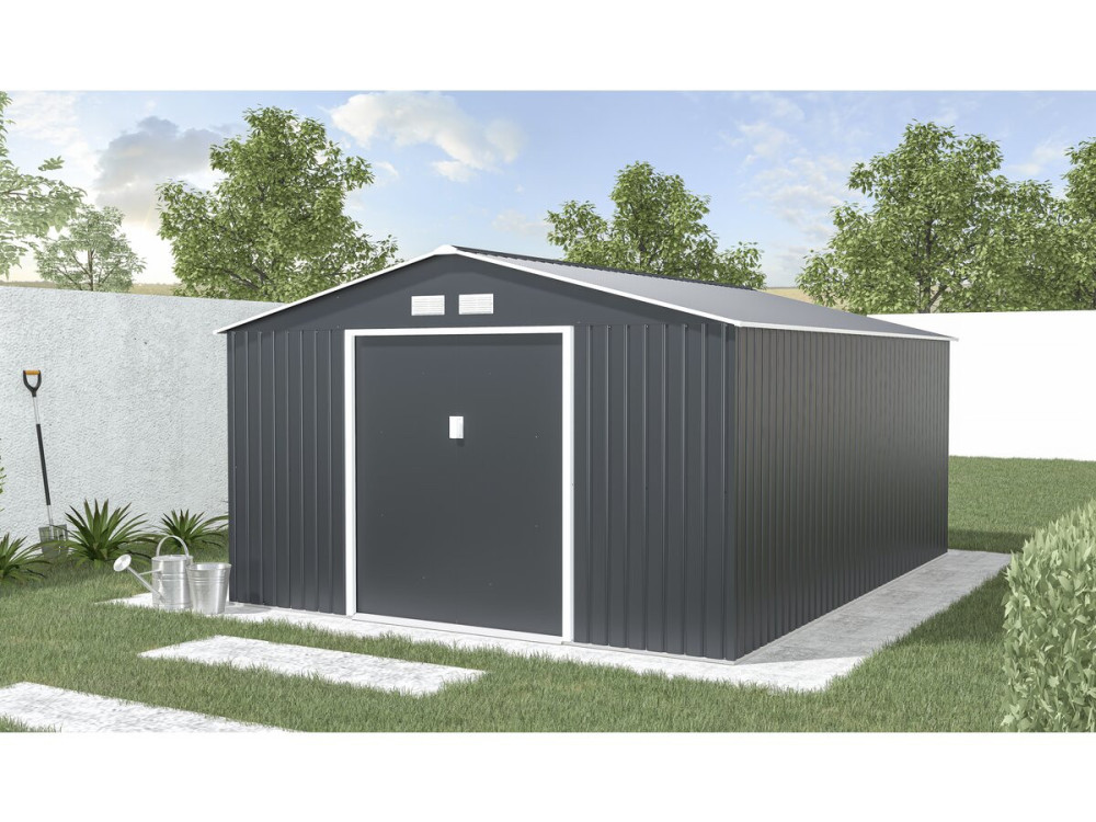 Vegas metal garden shed - 15 m²
