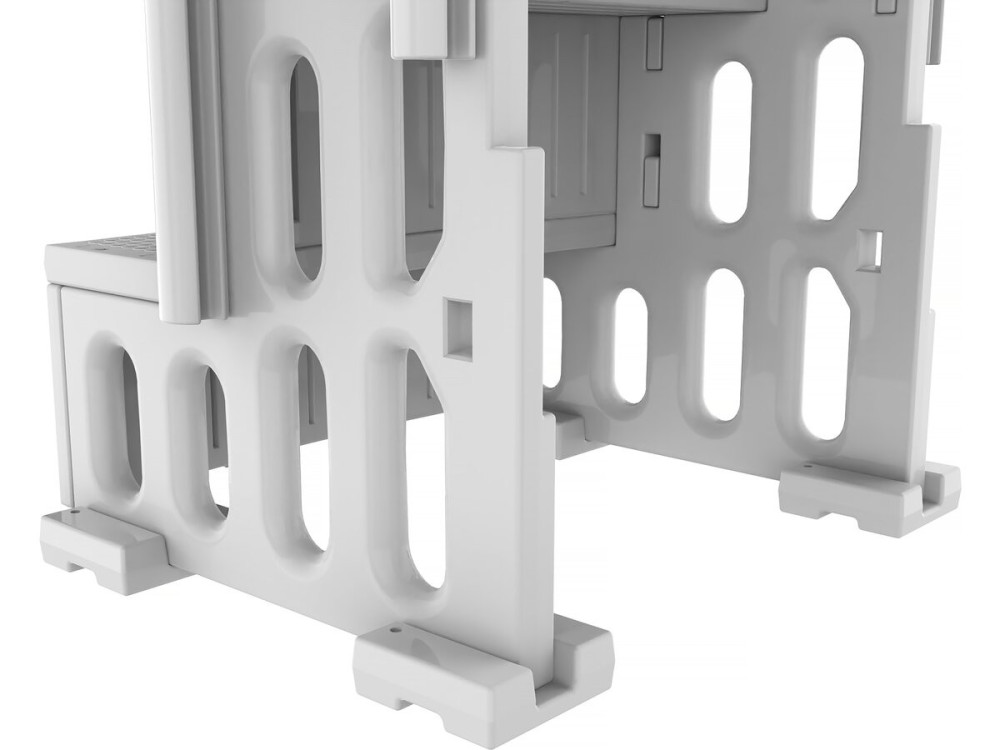 Nathan" simple pool staircase - 3 steps - plastic